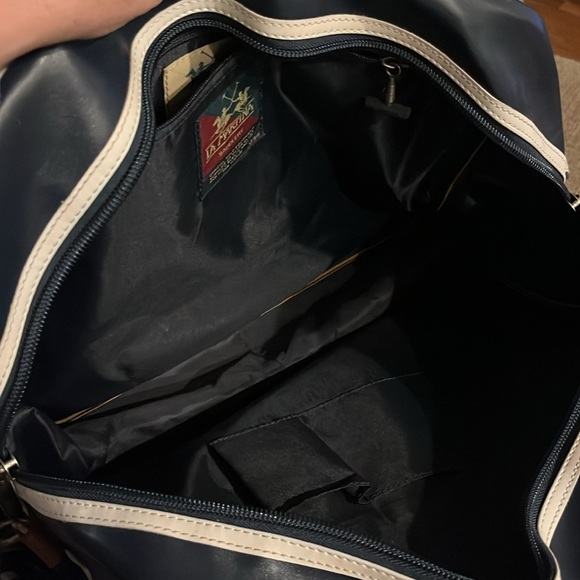 Vintage La Martina Polo Player Gear leather bag - Picture 7 of 11